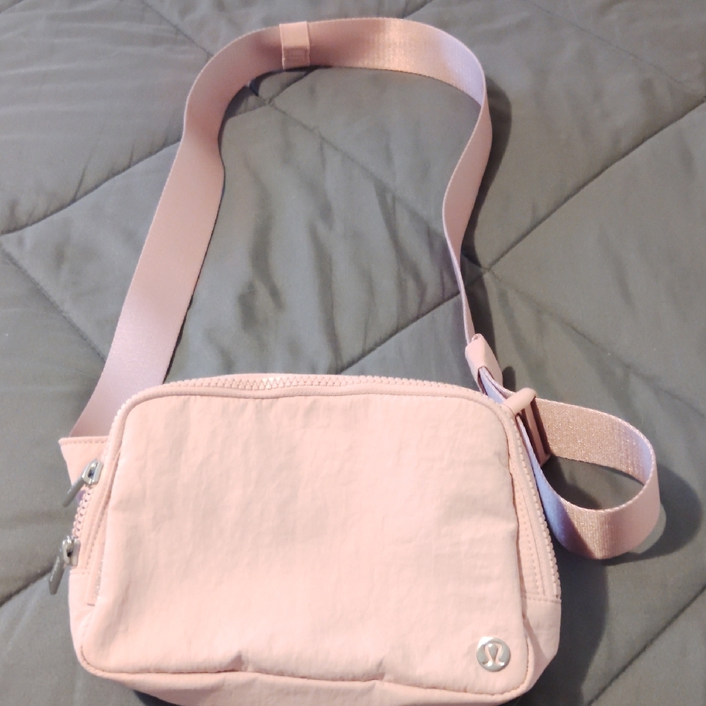 Lululemon Athletica Light Pink Crossbody Bag